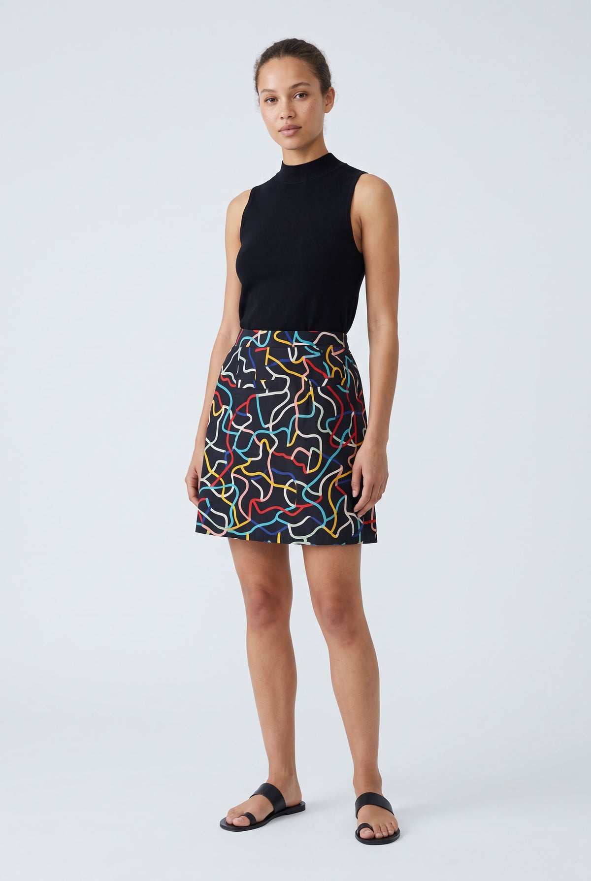 JUPE MULTICOLORE