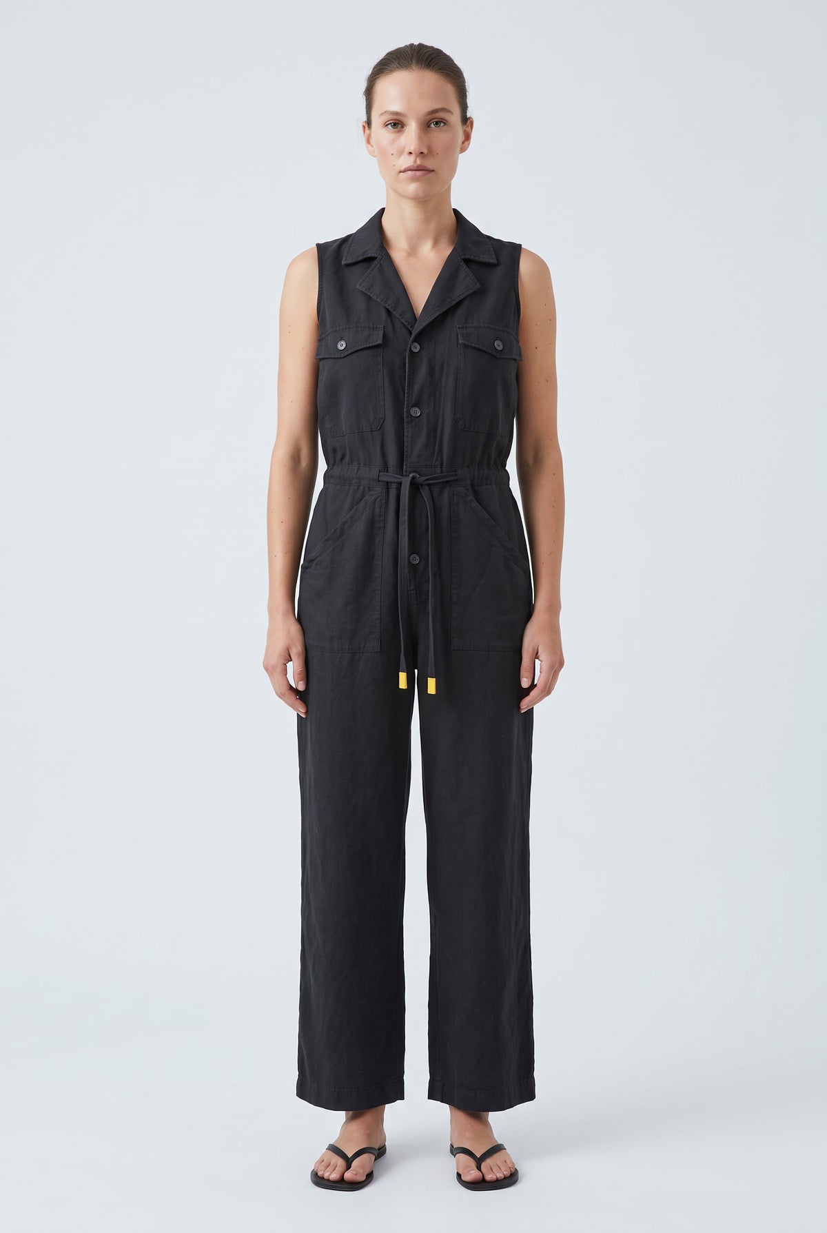 Green jumpsuit