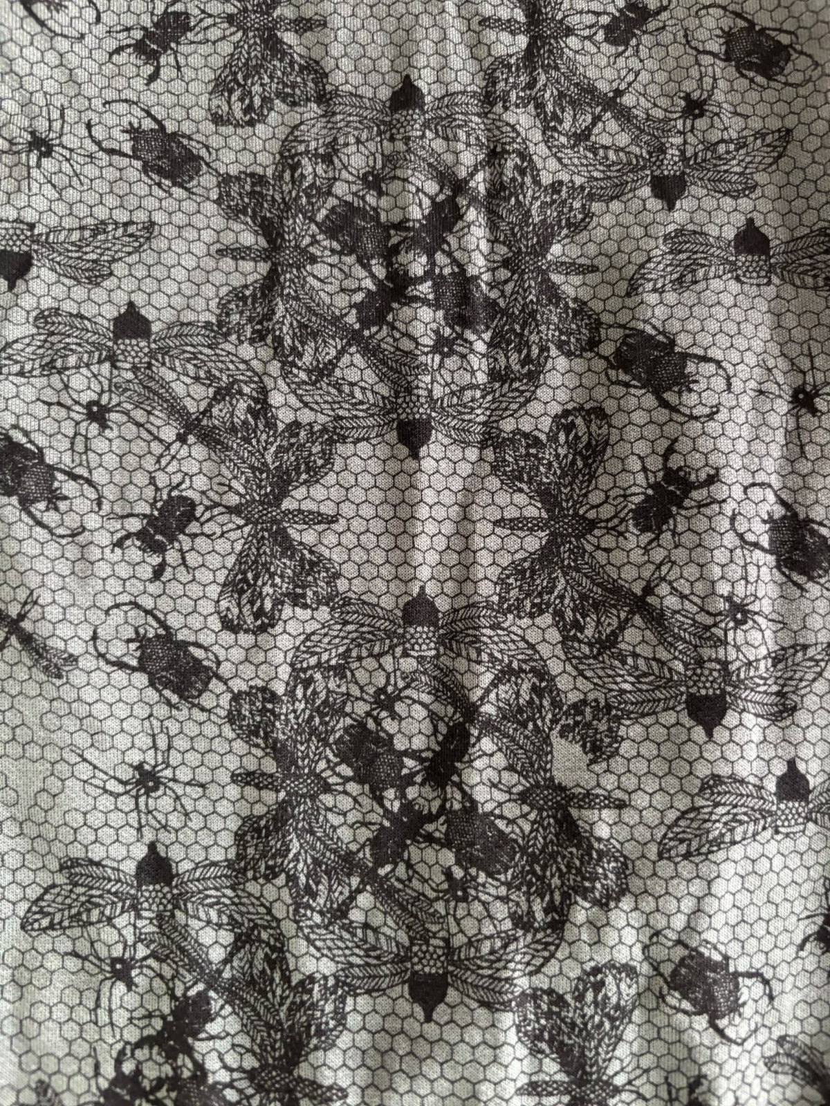 Robe à manches chauve-souris gris verdâtre