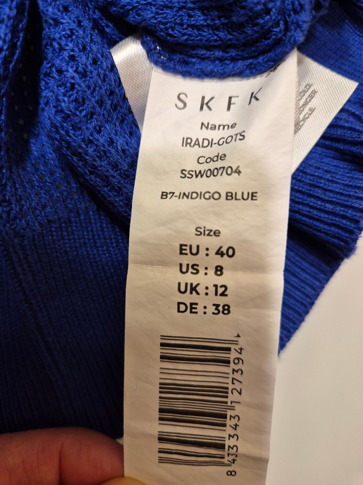 IRADI GOTS INDIGO BLUE