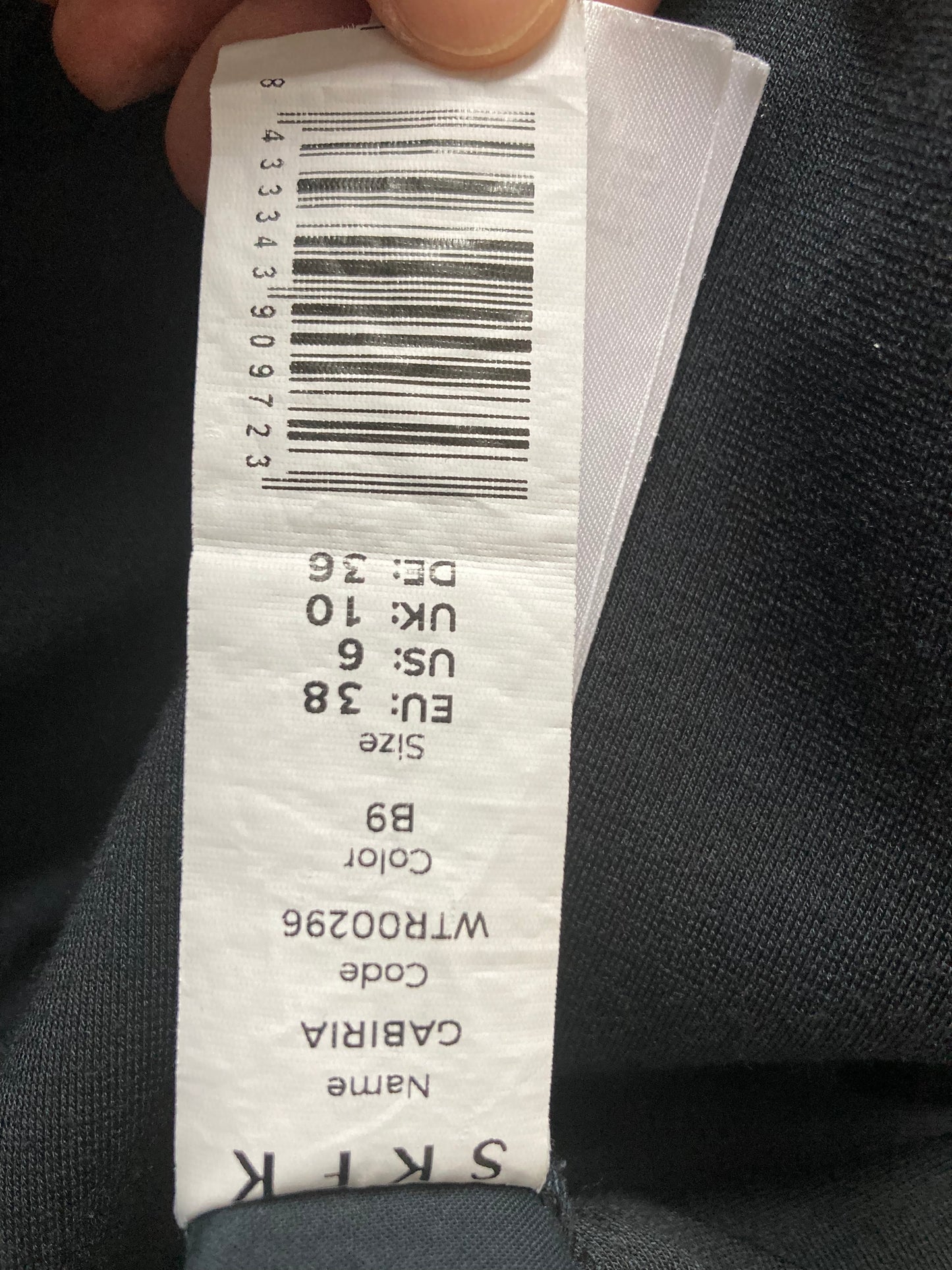 Mono azul marino Gabiria