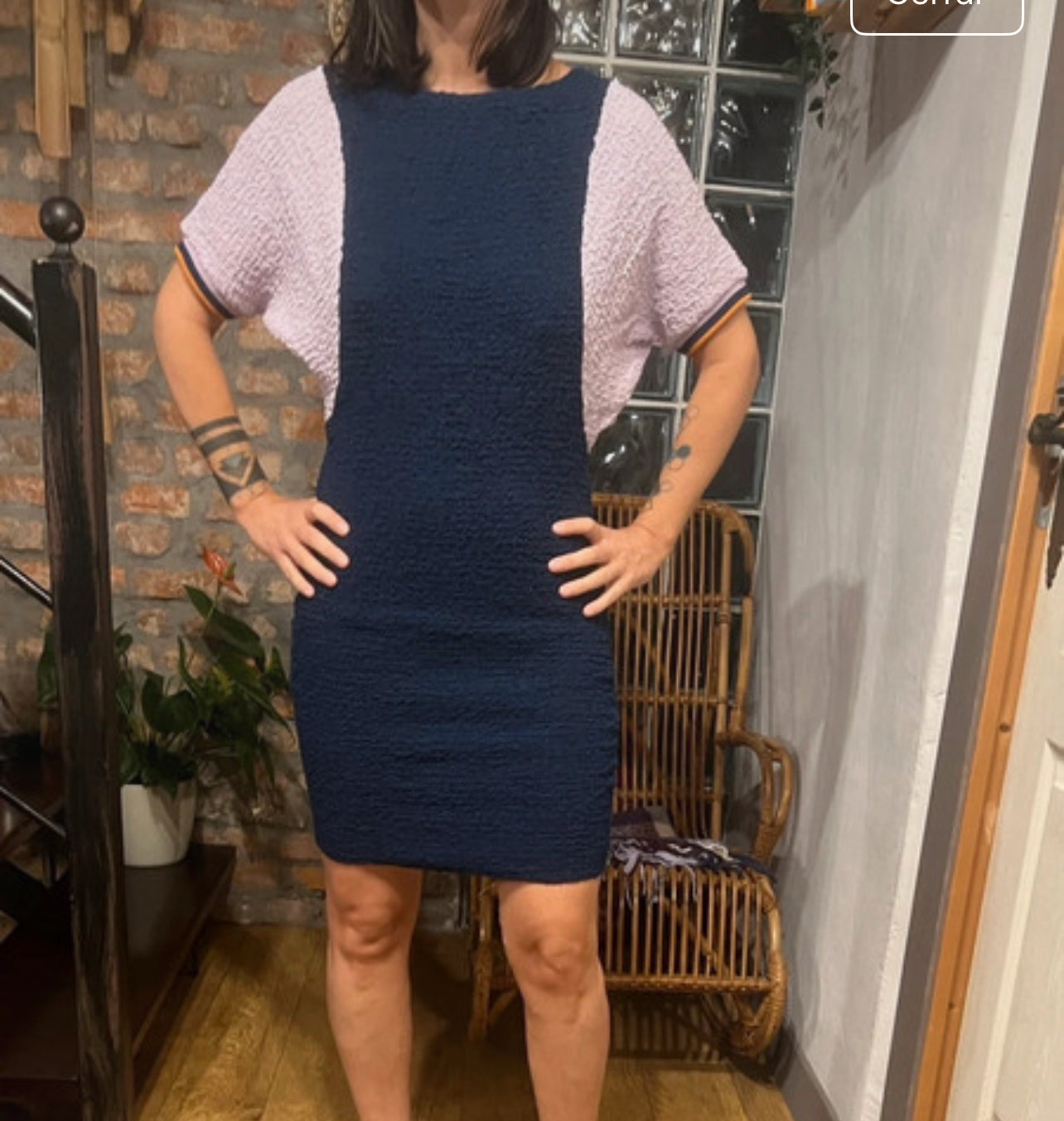 VESTIDO SARIA - GOTS