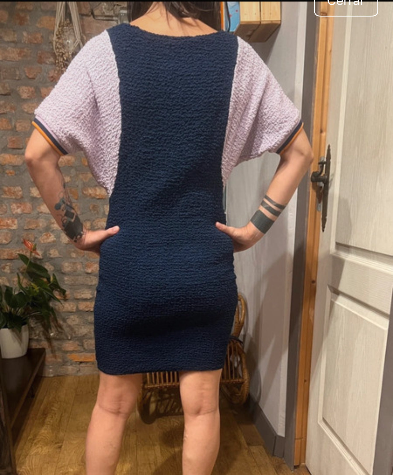 VESTIDO SARIA - GOTS