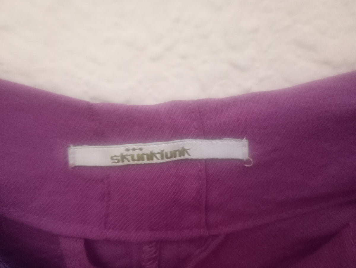 Vestido morado fucsia