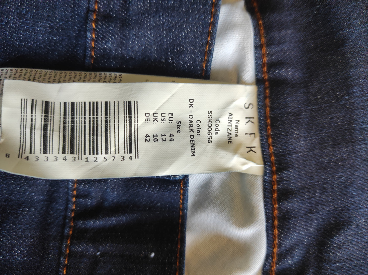 Falda vaquera oscura AINTZANE