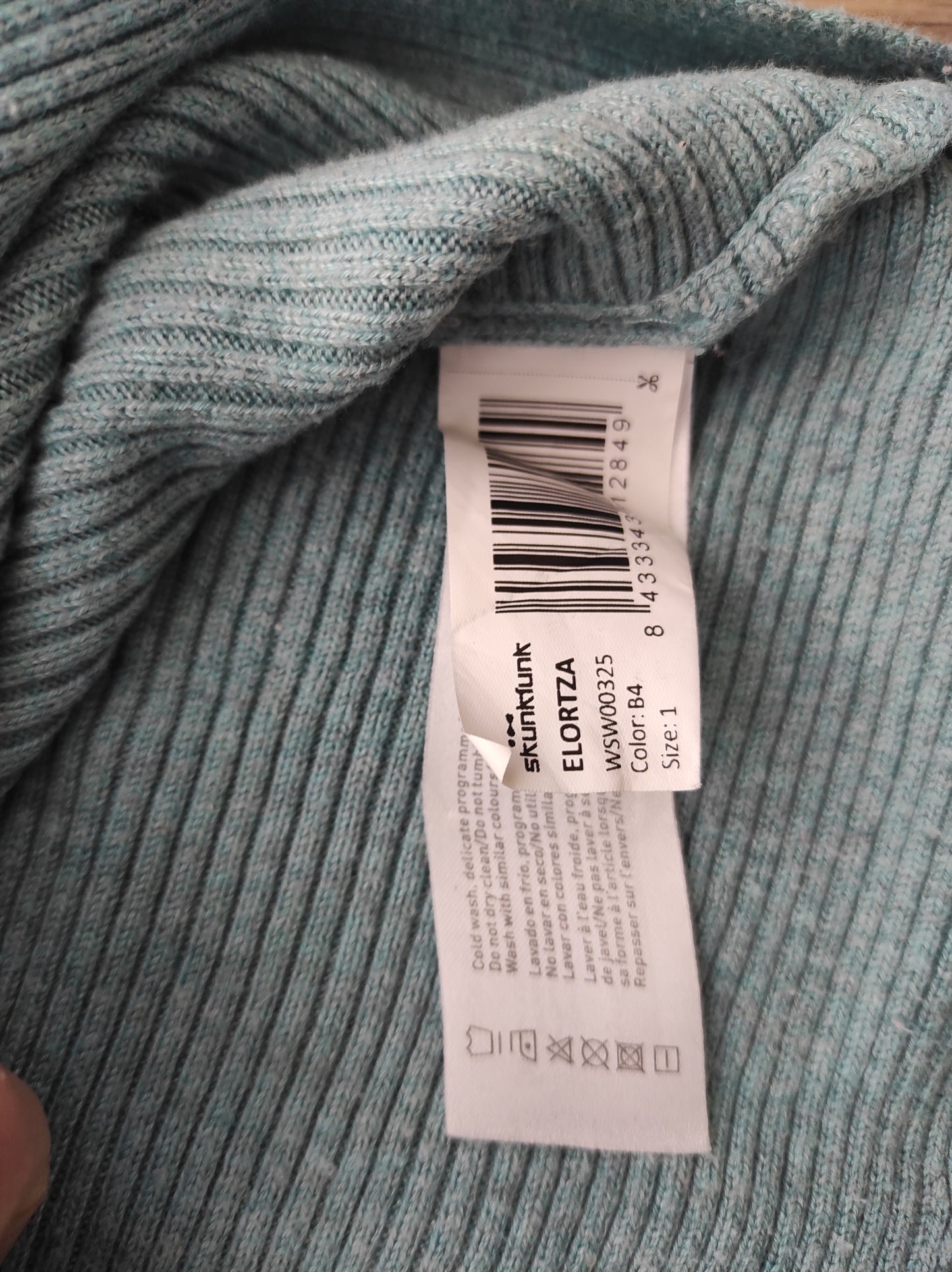 Jersey con cintura asimétrica