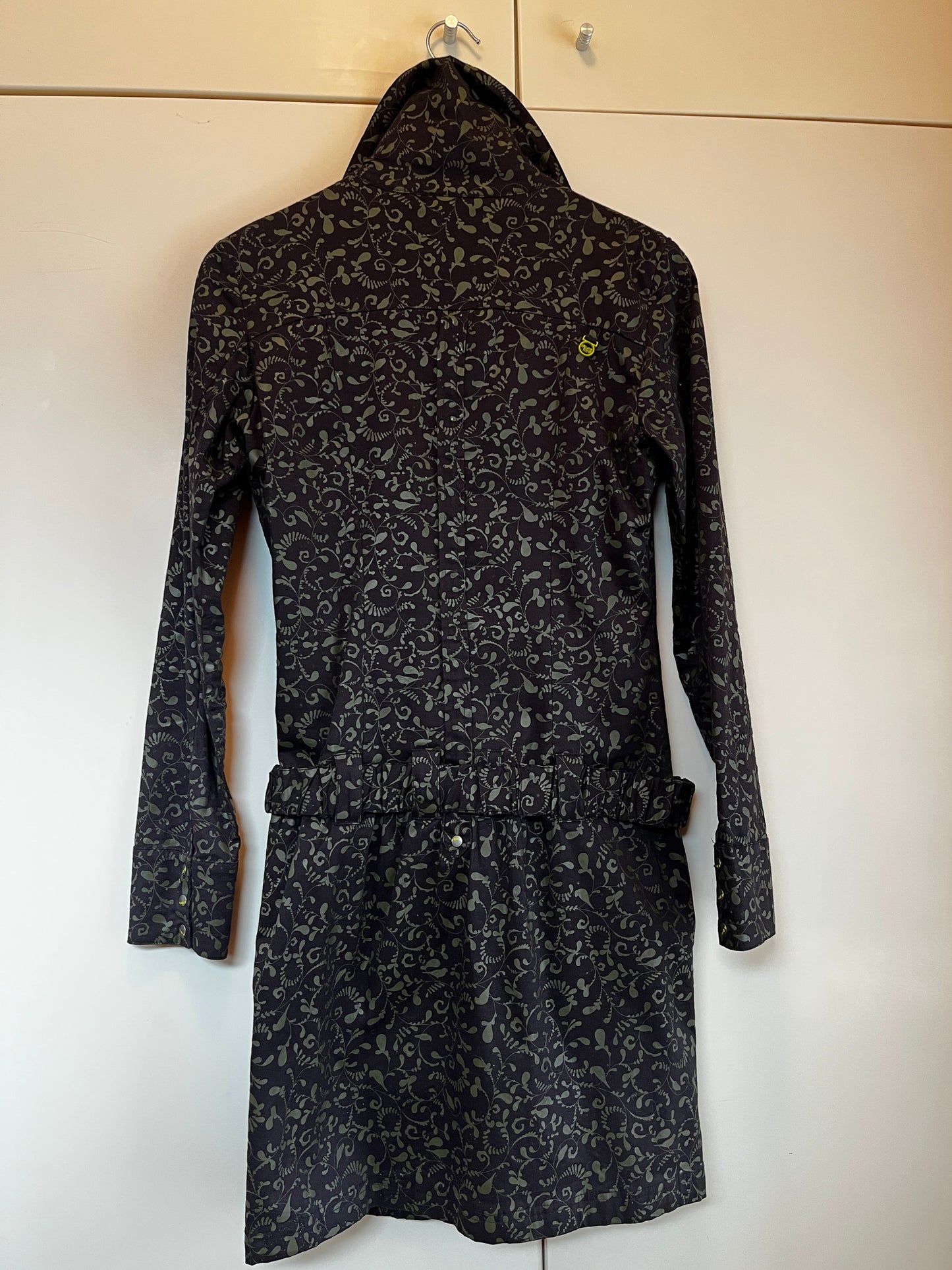 Vestido ajustado chemise (tipo bata) T38