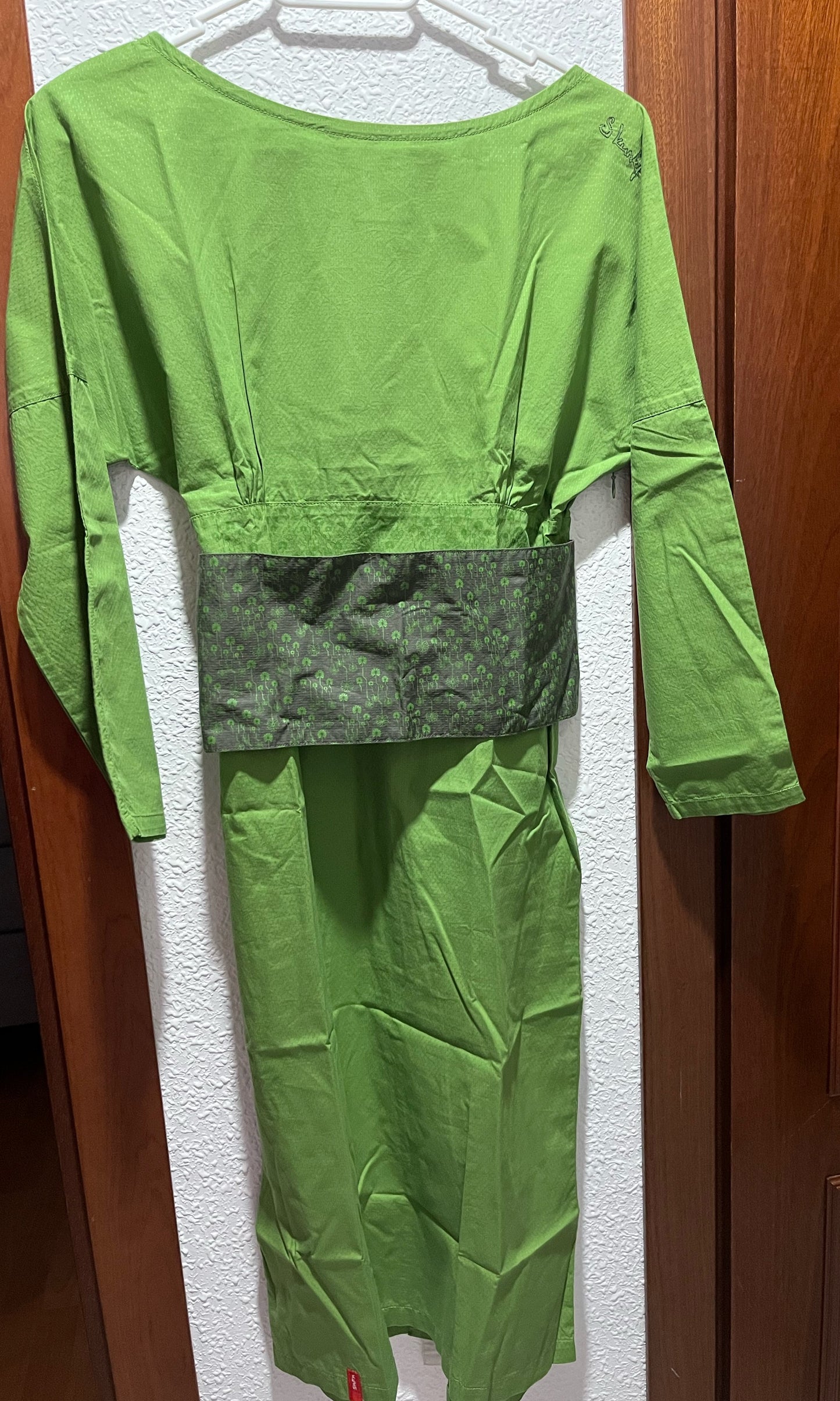 Robe vert clair