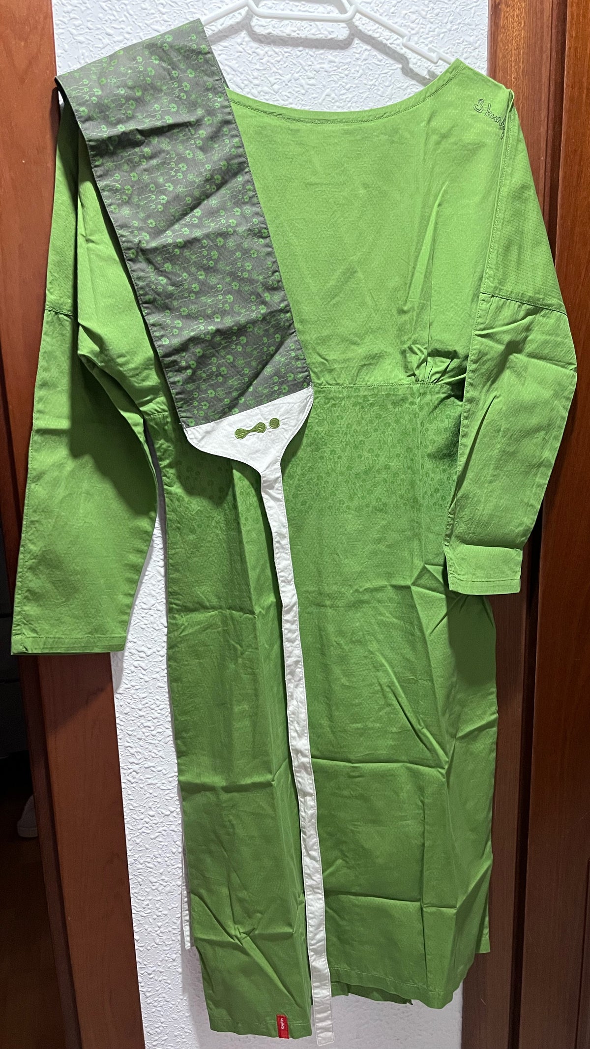 Robe vert clair