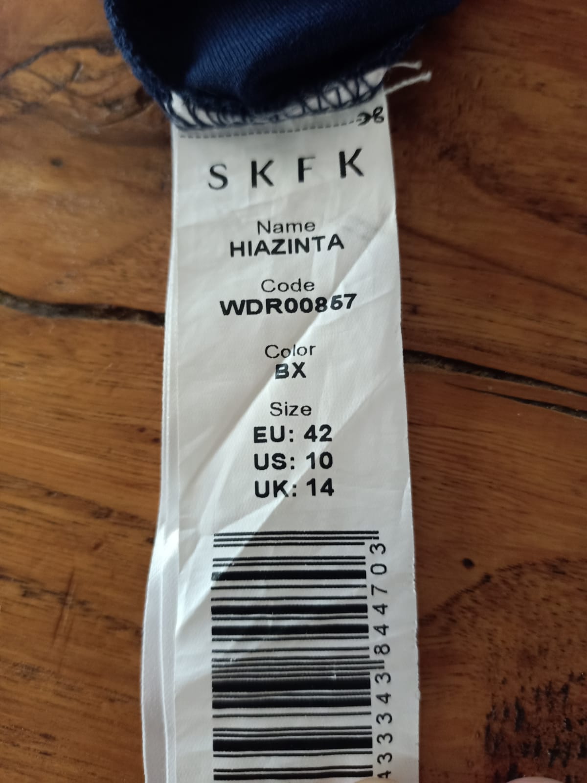 NAVY BLUE MODAL DRESS WITH POCKETS