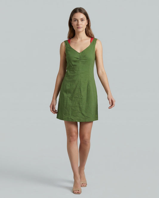 VESTIDO VERDE